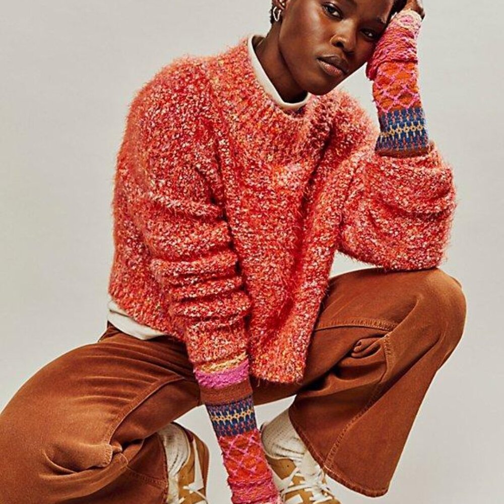 Free People Confetti Knit Sweater